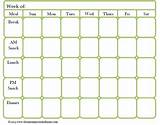 Diet Meal Planner Template Photos