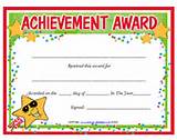 Pictures of Free Editable Certificates