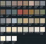 Pictures of Metal Siding Colors