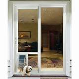 Images of Sliding Glass Door With Dog Door