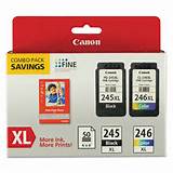 Pictures of Ink Cartridges Canon Mg2520