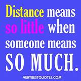 Love Quotes For Long Distance