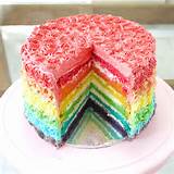 Photos of Rainbow Cake Good Food