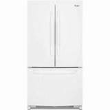 Photos of White French Door Refrigerator