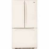 French Door Refrigerator Almond Images