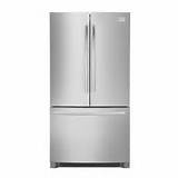 Pictures of Stainless Steel French Door Refrigerator Counter Depth