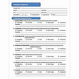 Images of Staff Performance Appraisal Form