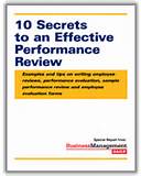 How To Write Annual Performance Appraisal Report