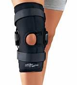 Sports Injury Knee Brace Photos