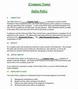 Images of Free Construction Safety Plan Template