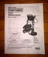 Craftsman 2700 Psi Pressure Washer