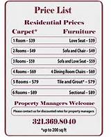 Cleaning Company Prices Pictures