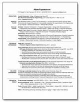 Computer Science Degree Resume Pictures