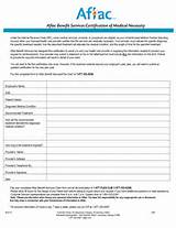 Images of Claim Forms For Aflac