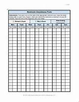 Commercial Bathroom Cleaning Checklist Template Photos