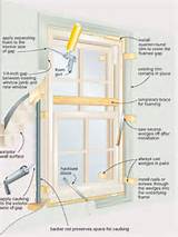 Photos of Installing A Window Frame