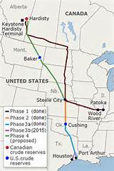 Route Of Keystone Pipeline