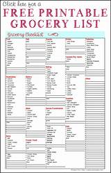 Pictures of Easy Diet Plan With Grocery List