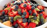 Images of Fresh Berry Fruit Salad