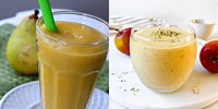 Apple and Pear Mango Smoothie