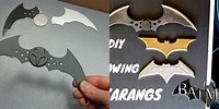 Batman Batarang DIY