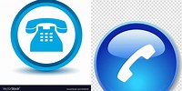 Blue Phone Symbol Copy and Paste
