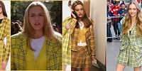 Cher Clueless Yellow Plaid Outfit