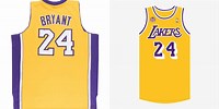 Lakers Jersey 24 Clip Art