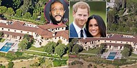 Prince Harry and Meghan Stay at Tyler Perry's Mansion