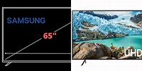 Samsung TV Ru7100 65 Dimensions Length