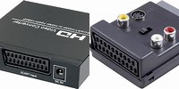Scart RCA to HDMI Adapter