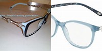 Tiffany Designer Eyeglass Frames with Bling