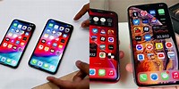 iPhone XS XR Max Size
