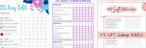 75 Soft Challenge Printable Free Condensed