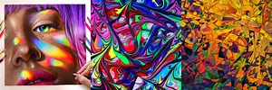 Bright Colorful Art Styles