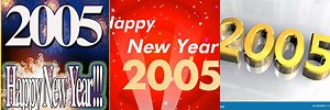 Happy New Year 2005 Logo