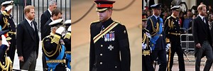 Prince Harry Military Uniform Funeral