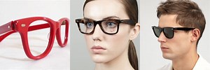 Wayfarer Style Eyeglass Frames