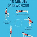 10 Minute Workout Sheet
