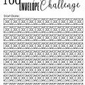 100 Envelope Challenge Book Ideas