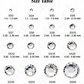 10Mm Round Swarovski Crystal Size Chart