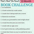 12 Book Challenge
