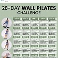 28 Day Wall Pilates Challenge