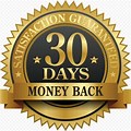 30 Days Money-Back Guarantee Badge