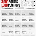 30-Day Squat and Push Up Challenge