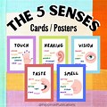 5 Senses Poster Set Free