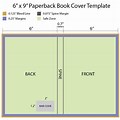 6X9 Book Cover Template