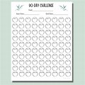90 Day Challenge Printable Tracker