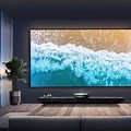 98 Inch TV in a Living Room