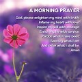 A Good Morning Prayer